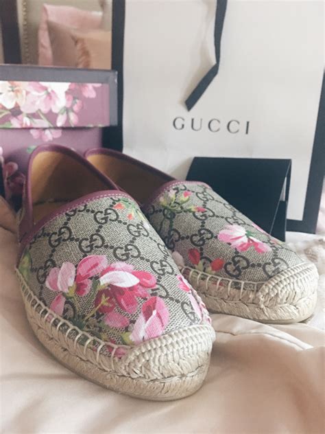 gucci bloom espadrilles review